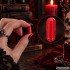 Vampīra un vilkača ilkņu komplekts ar mākslīgajām asinīm, 25 mm