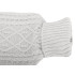 Gumijas termofors ar džemperveida pārvalku, pelēks, 2 l, 34cm x 19cm