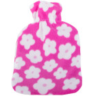 Gumijas termofors ar mīkstu, noņemamu pārvalku, 1700 ml, 34 × 19 cm
