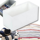 Organizators krūšturiem, apakšveļai, zeķēm un apģērbam, balts, 28x14x13 cm