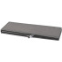 Tekstila organizators veļai un apģērbam, pelēks, 8 nodalījumi, 32 × 32 × 10 cm
