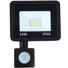 LED prožektors ar kustības un krēslas sensoru, 10 W, 6000 K, IP66