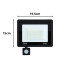 LED prožektors ar kustības un krēslas sensoru, IP66, 50 W, 6000 K, 15 × 19,5 × 2,5 cm