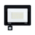 LED prožektors ar kustības un krēslas sensoru, 100 W, 6000 K, IP66, 18,5 × 24 × 3,5 cm