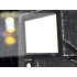 LED prožektors ar kustības un krēslas sensoru, 100 W, 6000 K, IP66, 18,5 × 24 × 3,5 cm