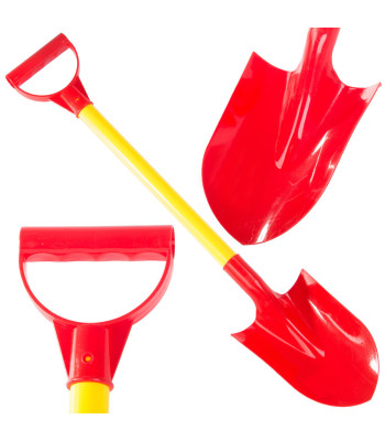 Plastmasas lāpstiņa smiltīm un sniegam bērniem, 65cm