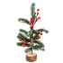 Ziemassvētku galda dekorācija – mini eglīte, 30 cm