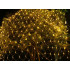 LED gaismas tīkls svētku dekorēšanai, silti balts, 100 LED, 1 × 2 m