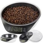 Digitālie virtuves svari ar noņemamu bļodu, precizitāte 1 g, 5 kg/1 g