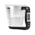 Elektroniskie virtuves svari-krūze ar LCD displeju, 1 kg/1 g