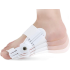 Hallux valgus korekcijas ortožu komplekts ar pēdu paplašinātāju (2 ortozes + 1 paplašinātājs)
