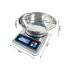 Elektroniskie virtuves svari ar metāla bļodu, digitāli, 5 kg/1 g