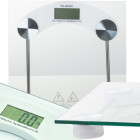 Elektroniskie vannas istabas svari, caurspīdīgi, ar LCD displeju, 180 kg