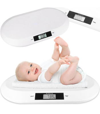 Elektroniskie svari zīdaiņiem un bērniem, līdz 20 kg, precizitāte 10 g