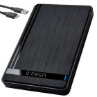 Ārējais HDD/SSD diska korpuss ar USB 3.0 un SATA kabeli, 2,5″