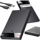 HDD/SSD diska korpuss ar USB 3.0 un SATA kabeli, 2,5″