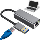 USB-A Ethernet adapteris, LAN tīkla karte ar RJ45, 100 Mb/s