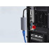 USB-A Ethernet adapteris, LAN tīkla karte ar RJ45, 100 Mb/s