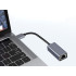USB-A Ethernet adapteris, LAN tīkla karte ar RJ45, 100 Mb/s