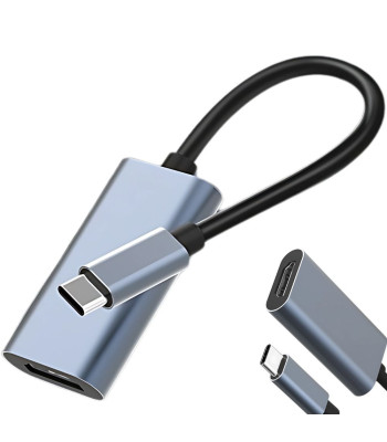 USB-C–HDMI adapteris klēpjdatoram, 4K, 60 Hz, USB 3.1-C, 18 cm