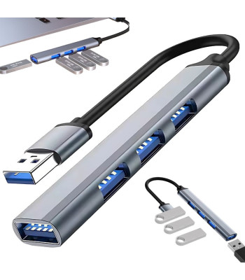USB centrmezgls ar 4 pieslēgvietām, 1 × USB 3.0 un 3 × USB 2.0, 16mm x 85mm x 8,5mm