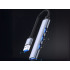 USB centrmezgls ar 4 pieslēgvietām, 1 × USB 3.0 un 3 × USB 2.0, 16mm x 85mm x 8,5mm