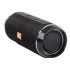 Pārnēsājams Bluetooth boombox skaļrunis ar FM radio, USB un AUX, melns, 18cm x 8cm x 8cm