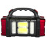 Pārnēsājams saules lukturis LED COB ar powerbank funkciju, HB-2678, 15cm x 10cm x 7cm