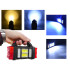 Pārnēsājams saules lukturis LED COB ar powerbank funkciju, HB-2678, 15cm x 10cm x 7cm