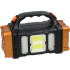 Pārnēsājams saules lukturis LED COB ar powerbank funkciju, HB-2678
