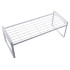 Vienlīmeņa metāla plaukts-organizators virtuvei, balts, 51,5 × 21 × 18,5 cm