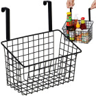 Piekarināms metāla grozs-organizators virtuvei un vannasistabai 26cm x 17cm x 12cm