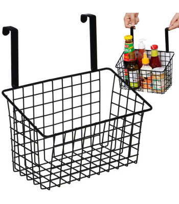 Piekarināms metāla grozs-organizators virtuvei un vannasistabai 26cm x 17cm x 12cm