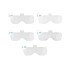 Galvas lupa-brilles ar 4 LED diodēm un maināmām lēcām, 3,5x