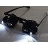 Palielināmās brilles ar LED apgaismojumu, 2x, 6x, 8x, 12x, 24x