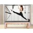 Pilatesa Cadillac Reformer trenažieris, 217 × 70 cm