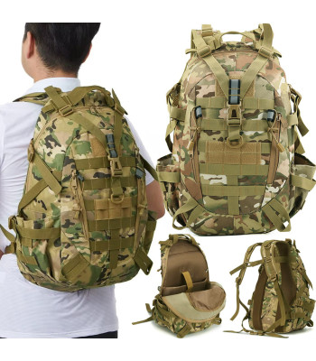 Taktiskā militārā mugursoma pārgājieniem un izdzīvošanai, 30L