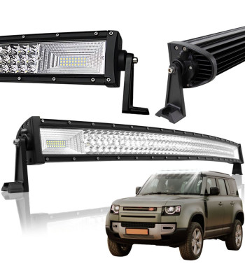 LED darba lukturis-prožektors, 675 W, 12–24 V, 192+42 LED, 130 cm