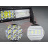 LED darba lukturis-prožektors, 675 W, 12–24 V, 192+42 LED, 130 cm