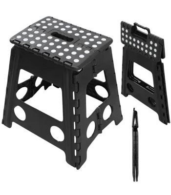 Saliekams ķeblītis ar rokturi, melns, 39 cm