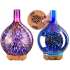 Gaisa mitrinātājs, aromterapijas difuzors un RGB 3D naktslampa