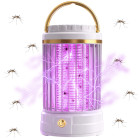 Akumulatora piekaramā UV LED lampa pret odiem un kukaiņiem ar gaismiņu, 2 režīmi