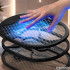 Elektriskais odu un mušu sitamais ar UV lampu, salokāms, melns, 2W1