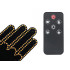 LED žestu signālierīce automašīnas aizmugurējam stiklam ar pulti, 14,5cm x 11,5cm