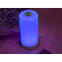 LED naktslampiņa ar skārienvadību, daudzkrāsaina, bezvadu, USB, 14,5cm x 8,5cm