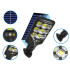 Āra saules COB LED ielu lampa ar kustības un krēslas sensoru un tālvadības pulti, HS-8037-B, 22,5cm x 9,5cm