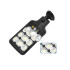 Āra saules LED ielu lampa ar kustības un krēslas sensoru un tālvadības pulti, HS-8037-A