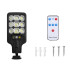 Āra saules LED ielu lampa ar kustības un krēslas sensoru un tālvadības pulti, HS-8037-A