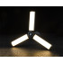 Teleskopiska LED kempinga lampa un lukturis ar tālummaiņu, 25–52 cm