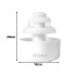 Gaisa mitrinātājs un difuzors ar LED lampu, aromterapiju un strūklakas efektu, bezvadu, 20cm x 18cm